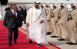 بالصور .. الملك بعد زيارته لأبو ظبي :  أدعو الله أن يديم الود والمحبة بين بلدينا