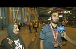 لقاءات مع أبطال مصر لكرة اليد "فور وصولهم" وعقب فوزهم بالمركز الثالث بكأس العالم