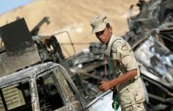 حرس الحدود المصري يضبط 18 قنبلة معدة للتفجير في شمال سيناء