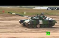 الجيش السوري بالدبابة الخضراء ينافس نظيريه الفنزويلي والكازاخستاني ضمن الألعاب العسكرية الدولية