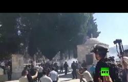 مواجهات في المسجد الأقصى بين المصلين والشرطة الإسرائيلية