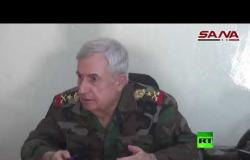 وزير الدفاع السوري يزور بلدة استراتيجية في إدلب بعد طرد المسلحين منها