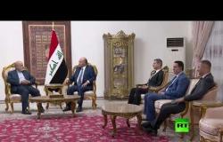 الرئيس العراقي يستقبل سفيري الولايات المتحدة وإيران