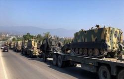 تعزيزات عسكرية جديدة للقوات التركية على الحدود السورية