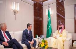 ولي عهد السعودية يلتقي عضوي الاستخبارات والعلاقات الخارجية بالشيوخ الأمريكي