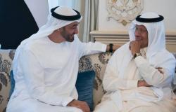 صور.. ولي عهد أبوظبي يستقبل وزيرالطاقة السعودي الجديد