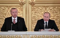 انطلاق المحادثات بين بوتين وأردوغان حول سوريا في أنقرة