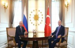 بوتين يصل لأنقرة ويلتقي أردوغان قبيل القمة الثلاثية حول سوريا
