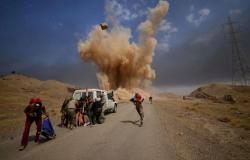 "طائرات مسيرة" تقصف مقرا للحشد الشعبي العراقي غربي الأنبار