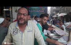 إقبال على الشراء رغم حالات التسمم.."مصراوي" في سوق الفسيخ بكفر الشيخ