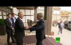 شاهد.. الرئيس بوتين يلتقي العاهل الأردني عبدالله الثاني في سوتشي