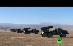 راجمات الصواريخ "تورنادو-غي" تنفذ تدريبات في جمهورية داغستان