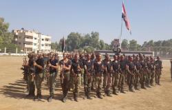 بالتزامن مع العملية التركية... المئات من أبناء العشائر ينضمون للشرطة السورية في الحسكة (صور)