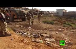 بالفيديو.. وصول الجيش التركي إلى طريق الحسكة حلب الدولي