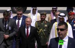 الرئيس الروسي فلاديمير بوتين يصل إلى الإمارات