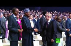 بوتين يرحب بالزعماء الأفارقة في سوتشي
