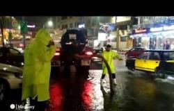 قبل طقس الجمعة .. الأمطار تغرق شوارع الإسكندرية