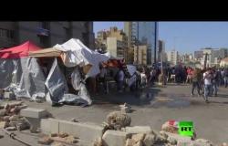 إعادة فتح الطرقات في بيروت مع هدوء حذر بالشوارع اللبنانية