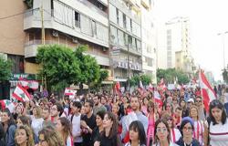 بالفيديو : تظاهرات لبنان تدخل أسبوعها الرابع والطلبة يتصدرون