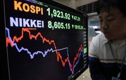 الأسهم اليابانية تتراجع بالختام بعد إعلان بيانات النمو الاقتصادي