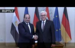 السيسى يلتقى رئيس ألمانيا  في برلين