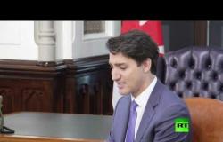 العاهل الأردني يلتقي رئيس وزراء كندا في أوتاوا