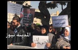 فيديو وصور :  اعتصام امام النواب يطالب بوقف حبس