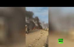 انفجار سيارة مفخخة في بلدة تل حلف في سوريا