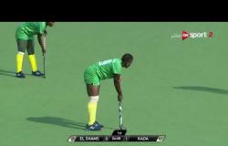 مباراة الهوكي بين الشمس وكادا النيجيري في بطولة إفريقيا للأندية أبطال الدوري