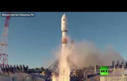 إطلاق صاروخ سويوز يحمل قمر "غلوناس" الروسي إلى المدار
