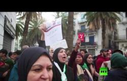 شاهد.. احتجاجات ضد انتخابات الرئاسة في الجزائر تستمر
