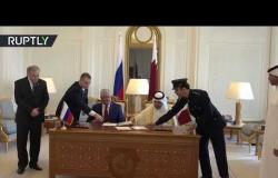 شاهد.. وزير الداخلية الروسي يزور الدوحة ويلتقي رئيس وزراء قطر