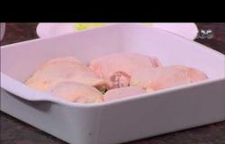 من مطبخ أسامة | طريقة عمل أفخاذ دجاج بالثوم والمرامية