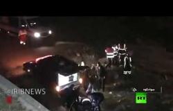 مقتل 19 شخصا إثر سقوط حافلة في واد بشمال إيران
