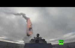 لقطات مثيرة لإطلاق صواريخ كينجال وكاليبر الروسية