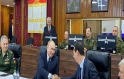 الكرملين: بوتين يصل إلى دمشق ويلتقي الأسد