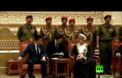 سلطان عمان الجديد يستقبل ملك إسبانيا ورئيس وزراء اليابان
