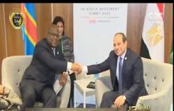 من مصر | الرئيس السيسي يبحث مع رئيس الكونغو الديمقراطية تعزيز التعاون المشترك