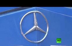 غزاوي يصنع سيارة مرسيدس بنز كلاسيكية