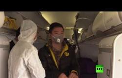 مطارات الصين تخضع المسافرين للفحص الحراري خوفا من إصابتهم بكورونا