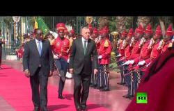 شاهد.. مراسم استقبال الرئيس التركي أردوغان في السنغال
