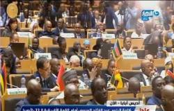 الرئيس السيسي يستعرض التجربة المصرية لرئاسة الاتحاد الإفريقي