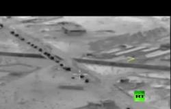 وزارة الدفاع الروسية تنشر فيديو لرتل تركي في منطقة خفض التصعيد في إدلب
