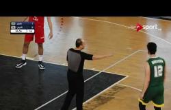 مباراة كرة السلة بين الإتحاد السكندري والأهلي في بطولة الدوري