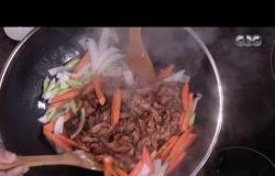 من مطبخ أسامة | طريقة عمل شرائح لحمة علي الطريقة الصينية