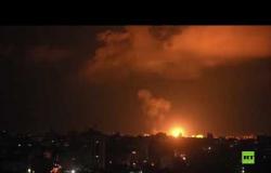استمرار الغارات الجوية الإسرائيلية على قطاع غزة