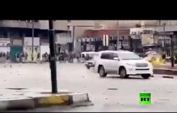فيديو يوثق إطلاق الرصاص على متظاهرين في بغداد