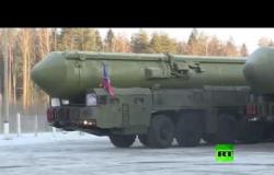 قافلة من منظومة صواريخ يارس تتجه إلى موسكو