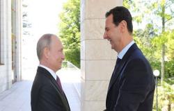 بعد 24 ساعة من إعلانه.. بوتين يبحث مع الأسد اتفاق إدلب