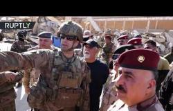 الجيش العراقي يتسلم قاعدة القائم من التحالف الدولي بقيادة الولايات المتحدة